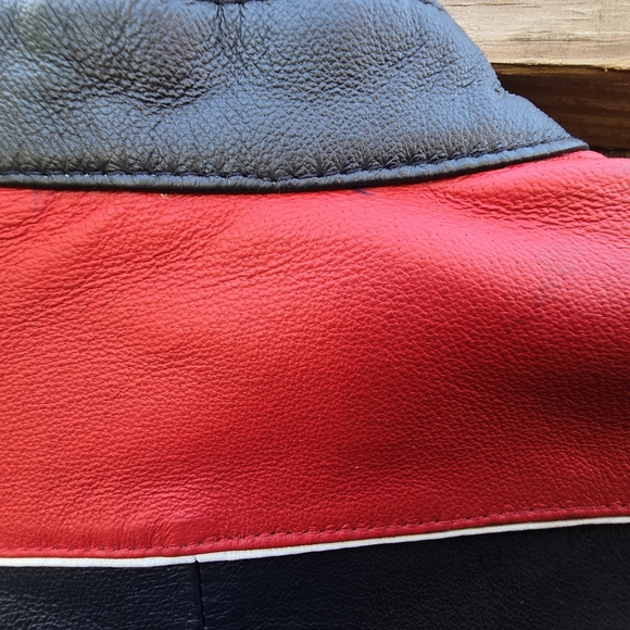 Jeff Gordon 24 Jacket Womens Small Black Red NASCAR Racing Genuine Leather - Picture 13 of 16